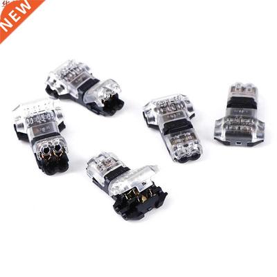 5 Pcs universel Compact fil câblage connecteur T forme