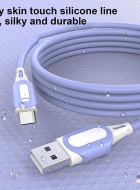 Data Cable 2-in-1 2.4A Type-C Stable Transmission Fast Charg