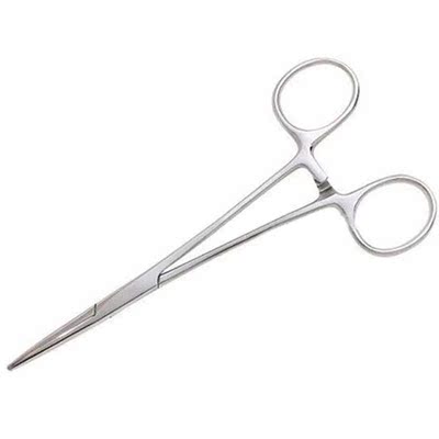 12.5cm 5		 bent-nose Fishing Locking Elbow Scissors Pl