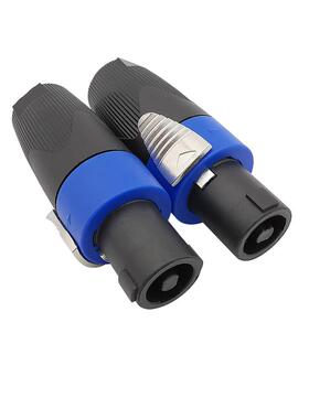 1/2Pcs 4 Pole NL4FC Speakon Connector Audio Speaker Plug Twi