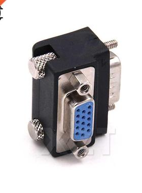 Hot Sale 90 Degree Right Angle 15 Pin VGA SVGA Male to Fema