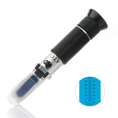 Brix ATC Refractometer Sugar Degree Meter Saccharimeter Cutt