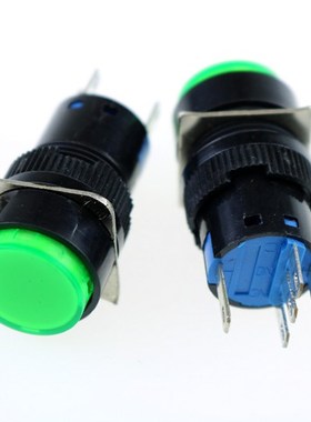 1pcs AC 220V Green Bulb AC 250V 5A DC 30V 3A 2 Poles Signal