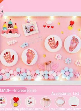 Baby Newborn Gift Set Baby Items Gift Clay Hand Foot  Bab