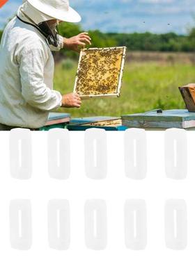 Mating Box 10PCS Beehive Frame Strip Plastic Strip Spacer Be