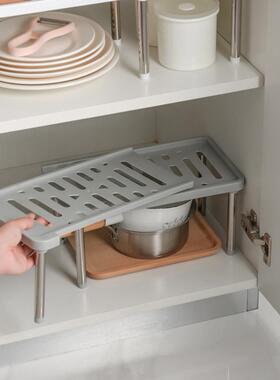 Adjustable Shoe Storage Shelf Retractable Stainless Steel Sp