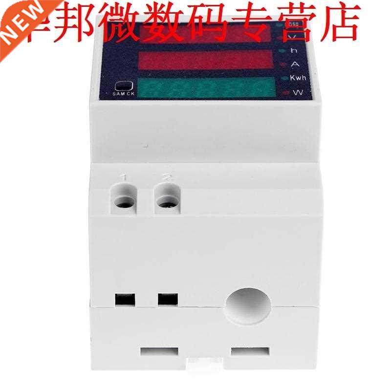 Tester Spanning stroom voltmeter AC 80-300 V 0-100A Din Rail