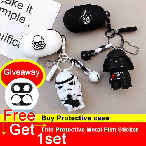For Samsung Galaxy Buds+ Warrior Full Protective Cover Case