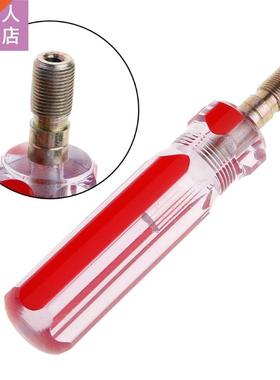 Red Clear Imperial Unit Thread CATV Coaxial Cable F Connecto