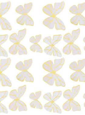 Wall Decals Cute Beige Beautiful Practical Party Supplies fo