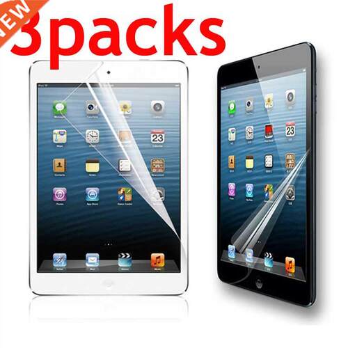 3 packs PET soft screen protector for Ipad 2 3 4 air pro 9.7