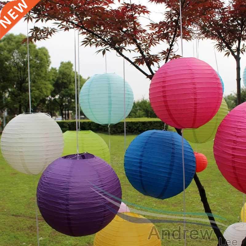 NEW!(5pcs/lot) 8''(20cm) Multicolor Chinese Round Pa
