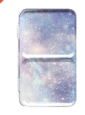 Color Empty Palette Case Easy Cleaning Tins Box Paint Storag