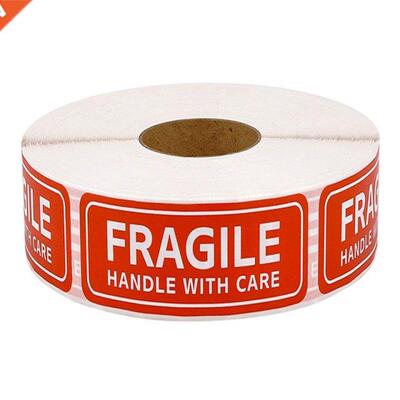 250Labels Fragile Stickers 1 Roll 2.5cm*7cm Fragile or Bend