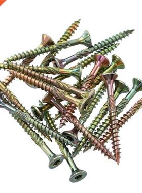 100PCS 4.5X60MM Galvanized C1022A Woodworking Screw T25 Torx