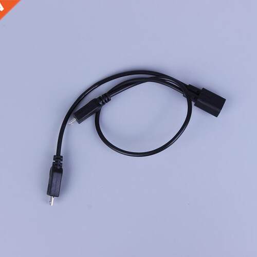 Micro USB 2.0 Splitter Y 1 Female To 2 Male Data Charge Cabl