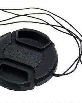 10pcs 49 52 55 58 62 67 mm center pinch Snap-on cap cover Lo