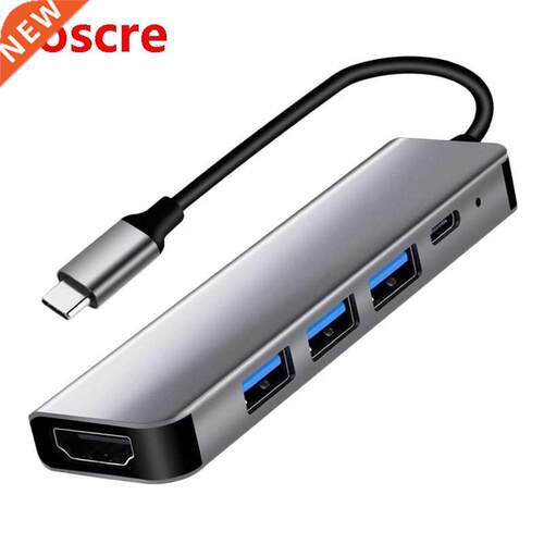 Type C to HDMI-Compatible 4K USB-C 3.0 Adapter Hub for Sams