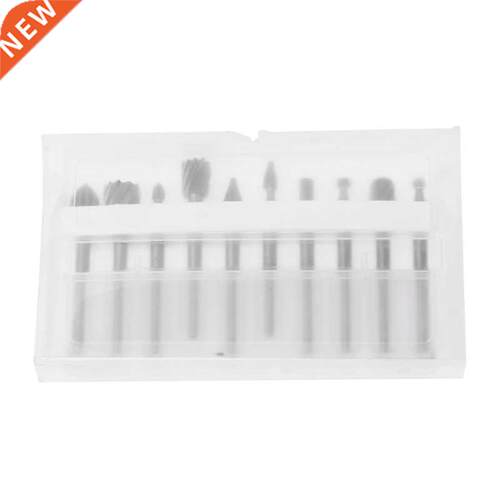 10pcs Rotary File Grinding Polishing Head Engraving Cutter T