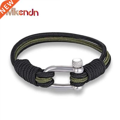 MKENDN New Fashion Sport Camping Parachute Cord Men Women N