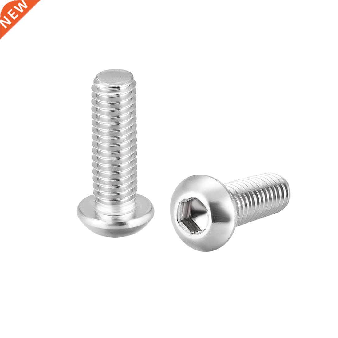 M6x20mm Machine Screws Hex Socket Round Head Screw 04 Stain