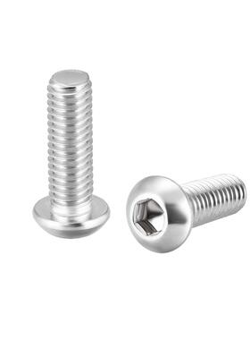 M6x20mm Machine Screws Hex Socket Round Head Screw 04 Stain
