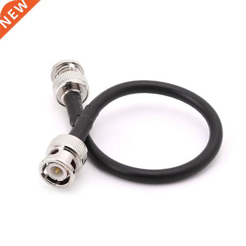 BNC Male To BNC Male RG58 Pigtail Cable 20cm Connector Crimp
