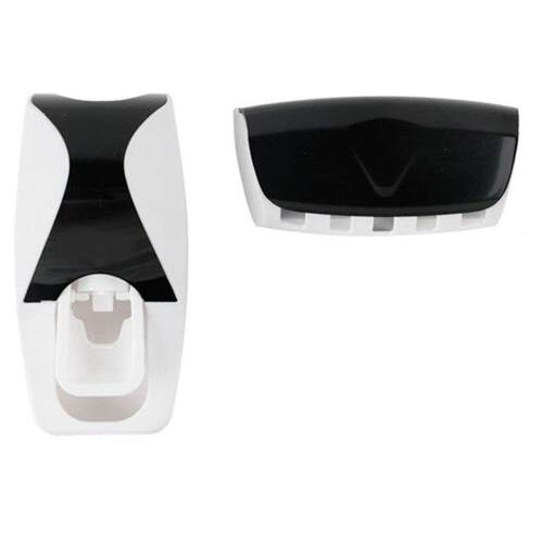 Automatic Toothpaste Dispenser Wall Mount Dust-proof Toothbr