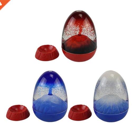 Creative Volcano Hourglass Sand Timer Acrylic Ornamental Hou