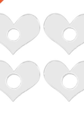 4Sizes Clear Page Spreader Heart Thumb Ring Page Holder Tran