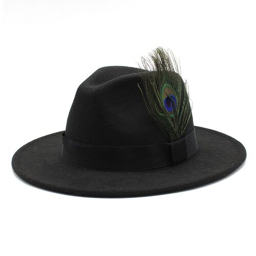 Women's cap Men's fedoras spring felt hats for women winter