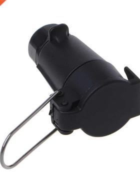 7 Pin Waterproof Plugs Socket Adapter Tow Hook Towing Traile