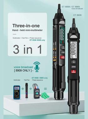 ET8906/ET8908/ET8909 Pro True RMS Digital Multimeter + Volta