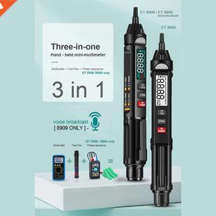 ET8906/ET8908/ET8909 Pro True RMS Digital Multimeter + Volta