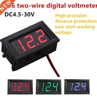 0.56'' Digital Voltmeter calibrate reing AC 30-500V