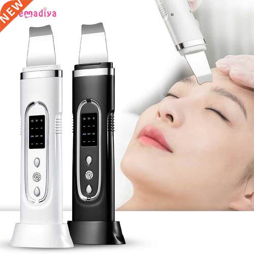 Ultrasonic Skin Scrubber Electric Facial Cleansing Pore Deep