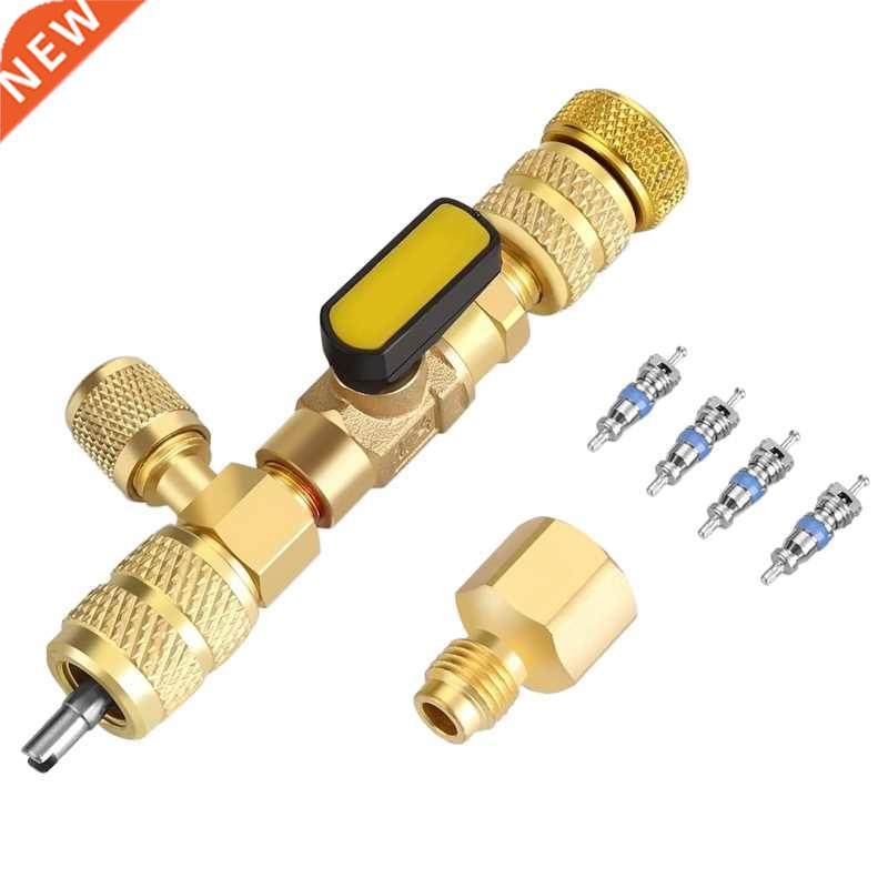 Valve Core Remover Installer Tool with Dual Size SAE 1/4 5