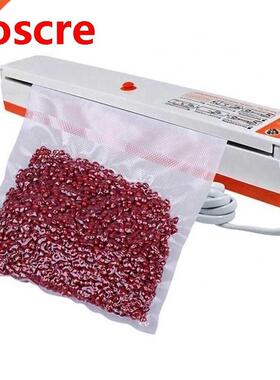 Household Food Vacuum Sealer Packaging Machine With 10pcs Ba