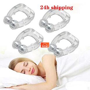 Silicone Magnetic Anti Snore Stop Snoring Nose Clip Sleep
