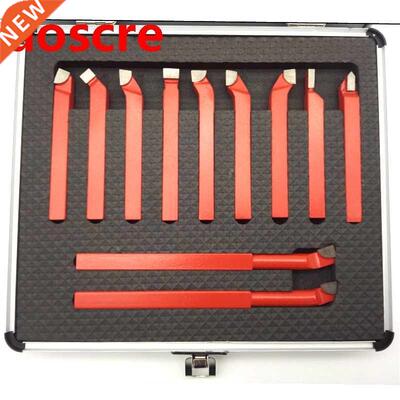 11Pcs 10*10mm,8*8mm Carbde Tp Tpped Bt Set Brazed Mlln