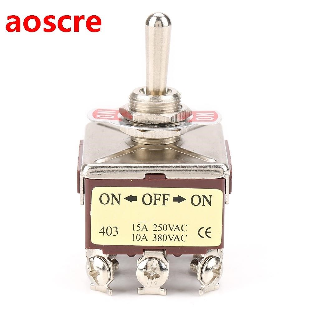 toggle switch on/off/on 3 position 4pdt 12 pin 12mm toggle s