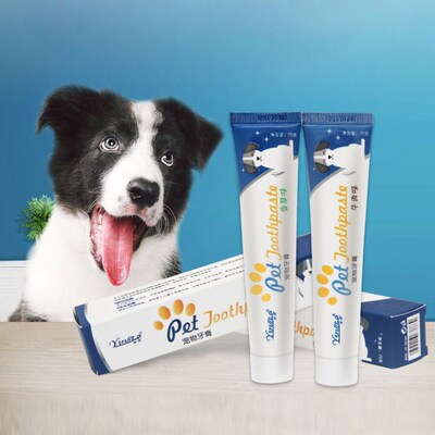 Pet toothpaste edible toothpaste dog oral care cleansing too