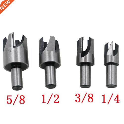 4pcs Plug Cutter Cutting Tool Plug Cutting Bit Set Claw Cork