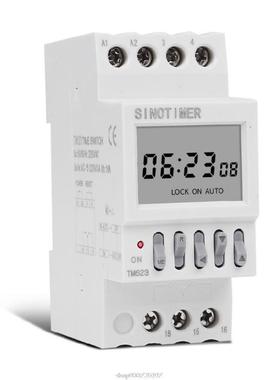 TM6 220V Programmable Astronomical Time Switch with Latitu