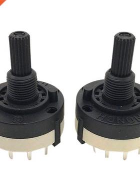 1 knife 12-band band rotary switch can be adjusted gear shaf