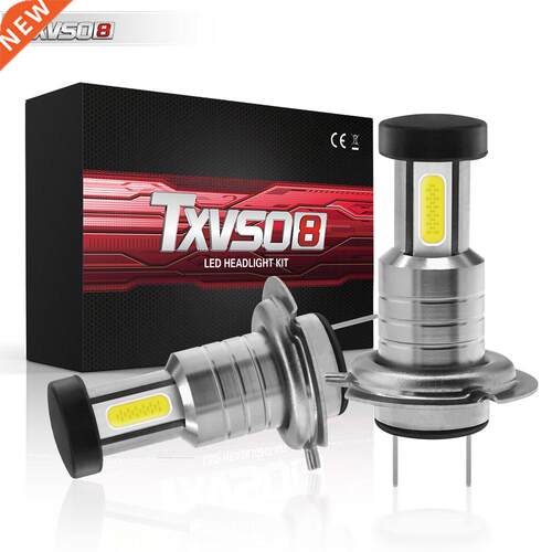 2020 M7X CAR LED BLB Headlights H7 200W 40000LM Light Bulbs