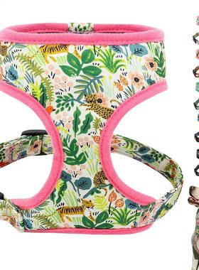 Cute Printed Chihuhu French Bulldog Hrness djustble Pup