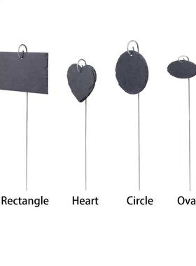 10pcs Nursery Pot Classification Seedling Ornaments Garden M