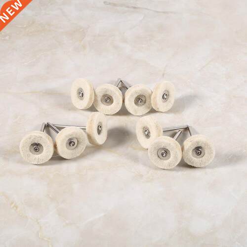 10 Pieces 25Mm Felt Installation Polishing Pad Jewelry Polis