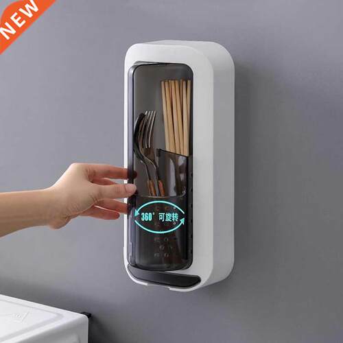 Wll Hnging Tblewre Storge Box Spoon 适用于k Chopstick H